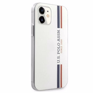 US Polo USHCP12SPCUSSWH iPhone 12 mini 5,4" valkoinen Tricolor Collection