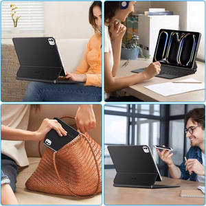 Tech-Protect SmartCase Magneettinen iPad Pro 13 7/8 2024-2025:lle - Musta