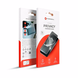 Karkaistu lasi iPhone 14 PRO:lle Forcell Privacy Glass musta