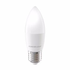Forever Light LED-lamppu E27 C37 7,2W 840lm 6000K luokka E