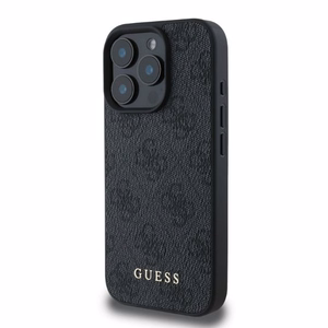 Guess 4G Classic kotelo iPhone 16 Pro - musta