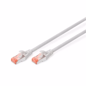 Digitus CAT 6 S/FTP Patch cord Length 1 m Grey