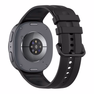 Tech-Protect Silicone Evo -ranneke mallille Samsung Galaxy Watch 40/44/46 mm – musta