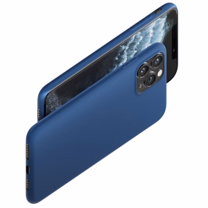 Kotelo iPhone 14 Pro Max:lle 3mk Matt Case -sarjasta - sininen