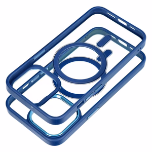 Suojakuori iPhone 13 PRO:lle Color Edge Mag Cover yhteensopiva MagSafe sininen