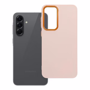 Suojakuori Samsung A56 5G:lle Frame vaaleanpunainen