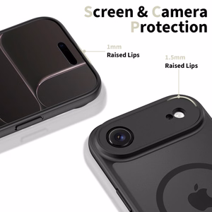 Tech-Protect BasicMag MagSafe Suojakuori iPhone 17 Air:lle - mattamusta