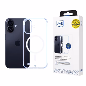 3mk Just20g MagCase Suojakuori iPhone 16:lle - läpinäkyvä