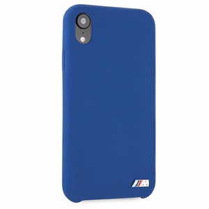 BMW Silicone M Collection iPhone Xr Suojakuori - sininen