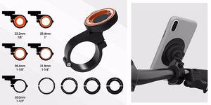 Phone Holder for Bicycle, Motorcycle, El. vehicle, Black
