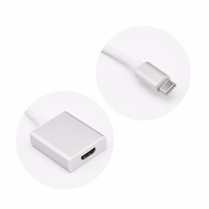 HDMI (female) - USB Type-C 3.1 (male) -kaapeli Plug & Play 4K