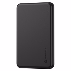 Forcell F-Energy Slim F5K9 -varavirtalähde, MagSafe-yhteensopiva, 5000 mAh, 15 W, QC 4.0, PD 3.0, musta