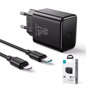 USB C 20W PD Joyroom JR-TCF06 charger - black