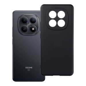 Silikoninen suojakuori musta Xiaomi Redmi Note 15 4G:lle
