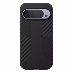 Speck Presidio2 Grip Magnet suojakuori Google Pixel 10 Pro XL -laitteelle, Black / Slate Grey -värinen