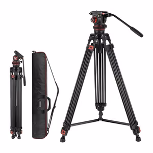 NEEWER TP75 Adjustable Tripod with Oil-Damped Head