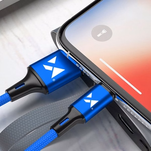 USB-kaapeli Wozinsky WUC-L2BE sininen Lightning 200cm