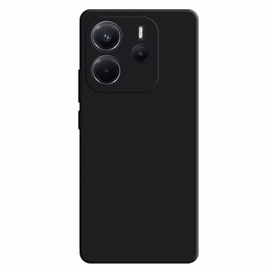 3mk Matt Case Pro Suojakuori Xiaomi Redmi Note 14 4G:lle - mattamusta