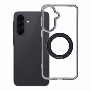 Frame Circle Stand case for Samsung Galaxy A37, MagSafe-compatible – black