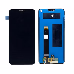 LCD-näyttö yhteensopiva Nokia 6.1 Plus musta HQ