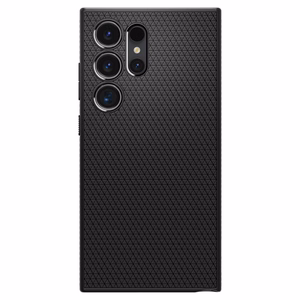 Spigen Liquid Air suojakuori Samsung Galaxy S24 Ultra:lle - matta musta