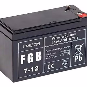 Akku 12V 7Ah VRLA FGB7-12 EMU