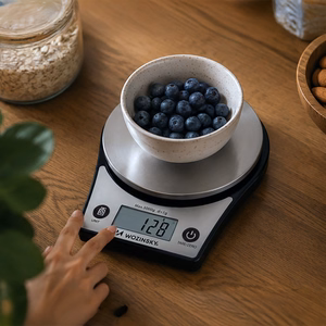 Wozinsky WAK-651 keittiövaaka LCD-näytöllä, enintään 5 kg – musta