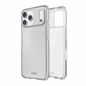 SBS Skinny -suojakuori iPhone 17 Pro Maxille - läpinäkyvä