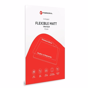 Kalvo leikkuukoneelle Forcell F-Protect Flexible TABLET MATT tableteille enintään 16" 10 kpl