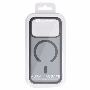 Tel Protect Aura Matte Magsafe suojakuori Iphone 17 Pro Max, teräksenharmaa