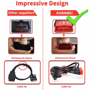 Konnwei KW808 OBD2 -diagnostiikkaskanneri