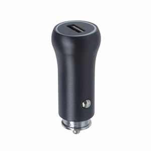 Setty autolaturi 1x USB 2,4A CC-A-241, musta