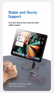 Benks pöytäpidike tabletille L43 Infinity Pro magneettinen tummanharmaa