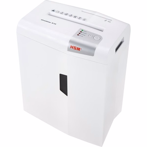 HSM shredstar S10 – paperisilppuri, suikaleleikkaava erillisellä CD-leikkurilla, 6 mm (1042121)