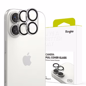 Ringke Camera Full Cover 2-pack iPhone 17:lle - Musta