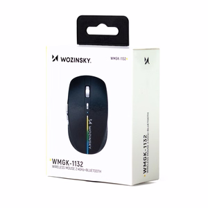 Wozinsky WMGK-1134 Ergonominen langaton hiiri - musta