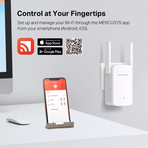 Mercusys ME60X langaton 1500 Mbps signaalinvahvistin