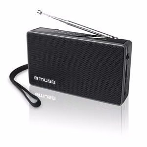 Muse M-030R 2-alueinen kannettava radio, musta