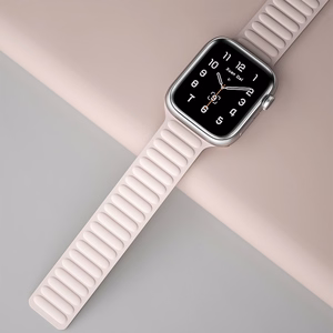 Magneettiranneke Magneettirannekoru Apple Watch 41mm - punainen