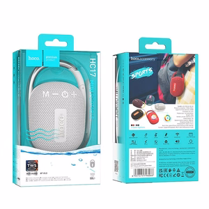 Bluetooth-kannettava kaiutin Hoco HC17 harmaa