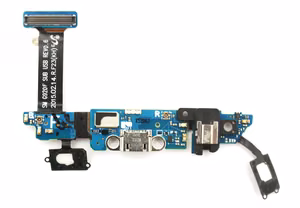 Flex Samsung G920 S6 liittimelle, mikrofonille, kuulokepistokkeelle ja toimintonäppäimille ORG