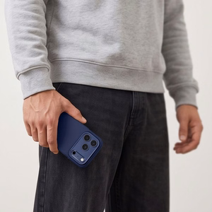 Tech-Protect Uniq MagSafe CC -suojakuori iPhone 18 Pro Max / 17 Pro Max -malleille, tummansininen