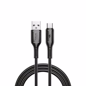 WiWU - Starlink Series datakaapeli Wi-C001 USB A - USB C 2,4A - musta