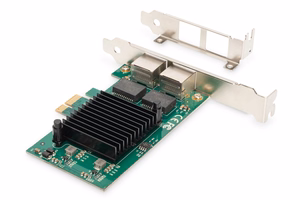 Digitus Gigabit Ethernet PCI Express -kortti, 2-porttinen