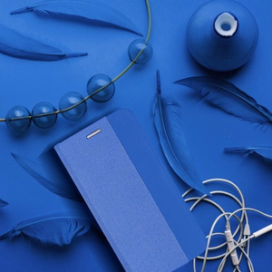 Flip-suojakuori Samsung A51 Sensitive Book sininen