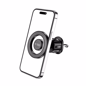 Tech-Protect N51 auton puhelinteline MagSafella ilmanvaihtoaukkoon - musta