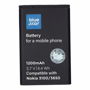 Akku Nokia 3100 / 3650 / 6230 / 3110 Classic:lle 1200 mAh Blue Star Premium