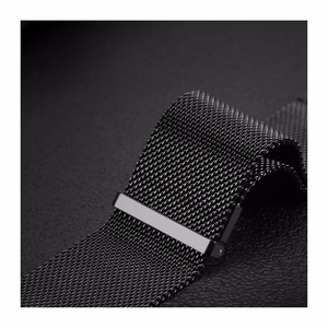 DUX DUCIS strap MILANESE stainless steel magnetic 47 mm black