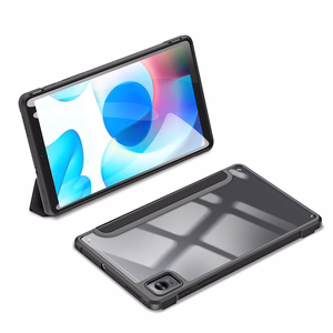 Dux Ducis Toby panssaroitu Flip Smart Case Realme Pad Mini musta