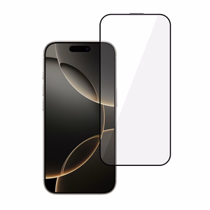 Tel Protect Full Glue 6D Karkaistu lasi iPhone 16 PRO/17:lle musta - 10 PACK